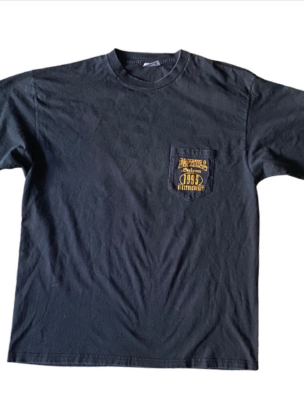 Vintage 1995 Boothill Saloon Biketoberfest t-shirt from Daytona Beach, Florida